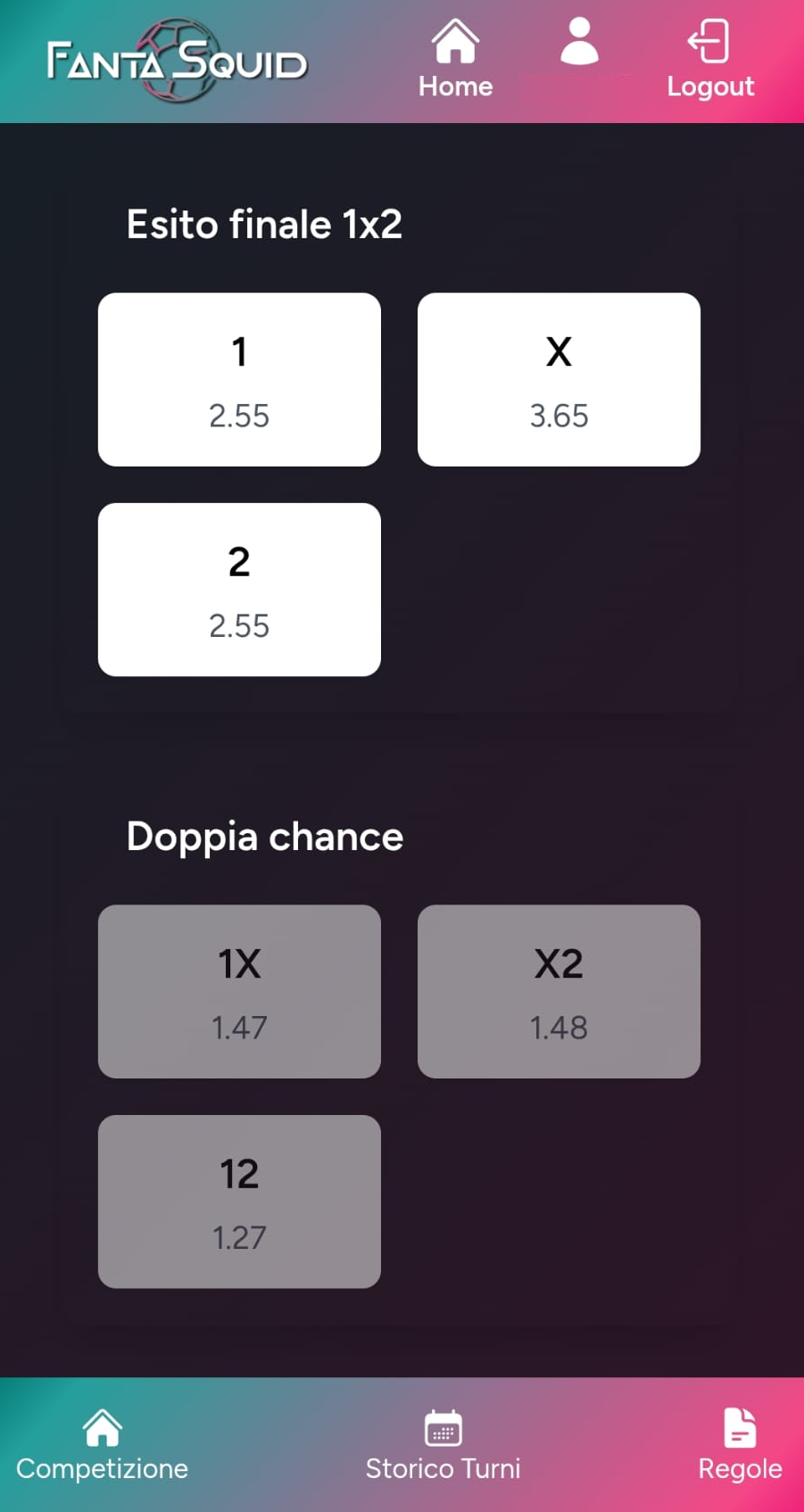 Quote disattivate sotto soglia